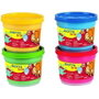 GIOTTO Pack de 4 Botes de Pintura a Dedos Be-bè de 150 g